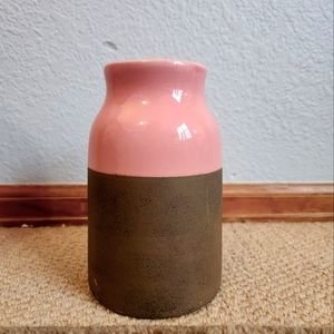 A Pink Flower Vase